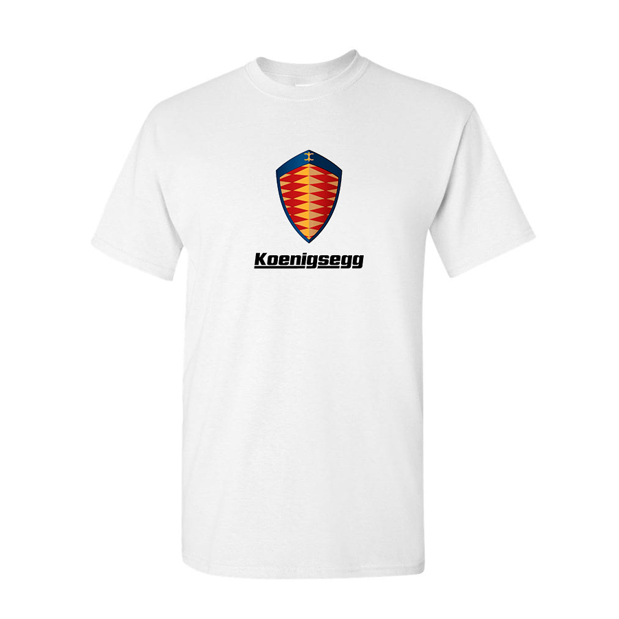 Men’s Koenigsegg Car Cotton T-Shirt
