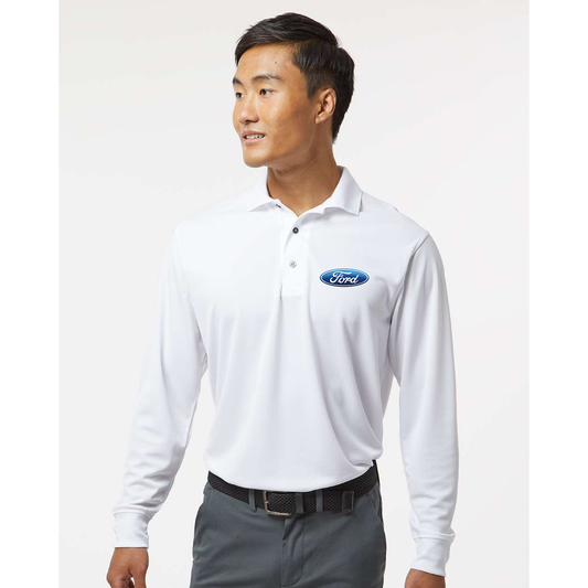 Men's Ford Car - Paragon - Prescott Long Sleeve Polo - 110