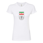 Women’s Iran National Soccer Team Round Neck T-Shirt