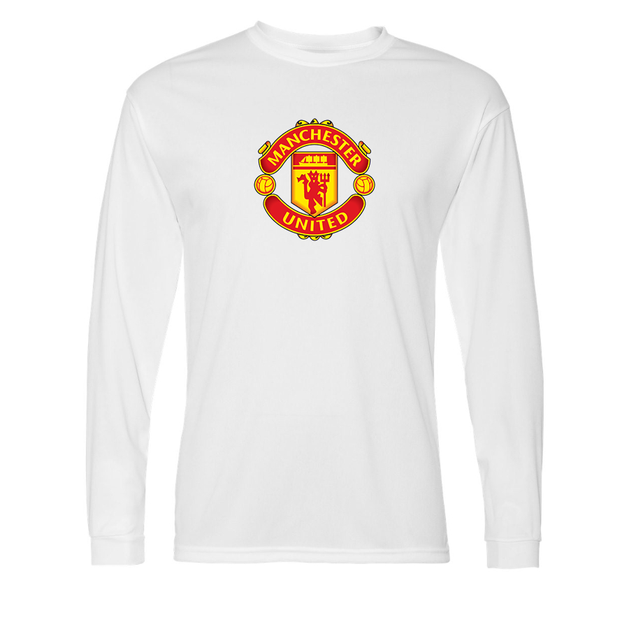 Men’s Manchester United Soccer  - C2 Sport - Performance Long Sleeve T-Shirt - 5104