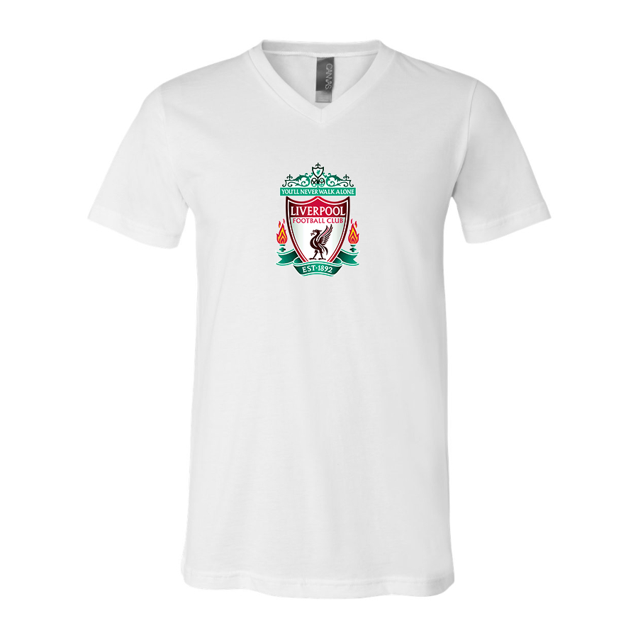 Men’s  Liverpool Football Club Est.1892 - BELLA + CANVAS - Jersey V-Neck Tee - 3005