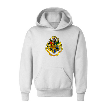 Youth Kids Hogwarts Emblem Harry Potter Movie Pullover Hoodie