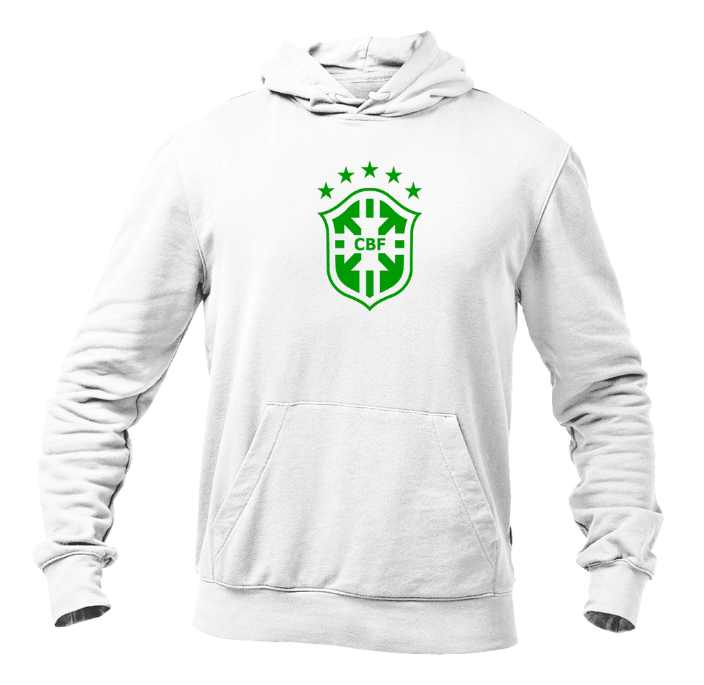 Men's Brazil Soccer Pullover Hoodie