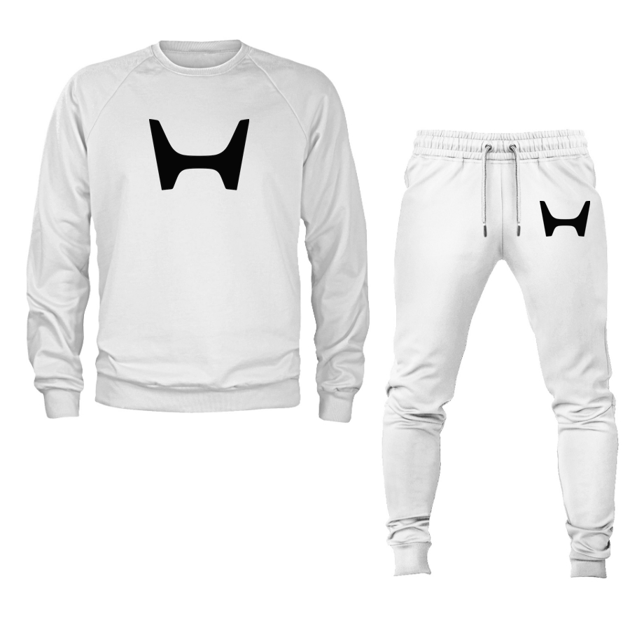 Men's Honda Car New Crewneck Sweatshirt Joggers Suit