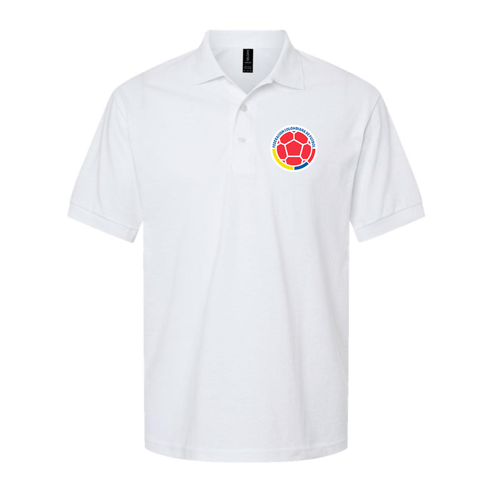 Men's Colombia National Soccer Team Dry Blend Polo