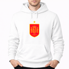 Men's Spain Red Logo National Soccer Team Pullover Hoodie