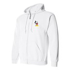 Men's Mickey Mouse Cartoon Zipper Hoodie