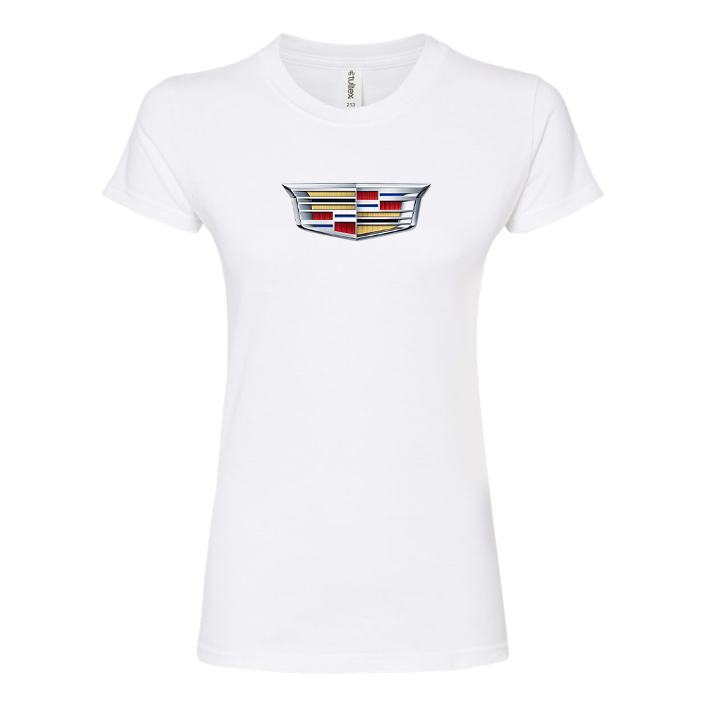 Women’s Cadillac Car Round Neck T-Shirt