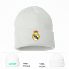 Real Madrid Soccer Beanie Hat