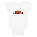 Captain Marvel Superhero  Baby Romper Onesie