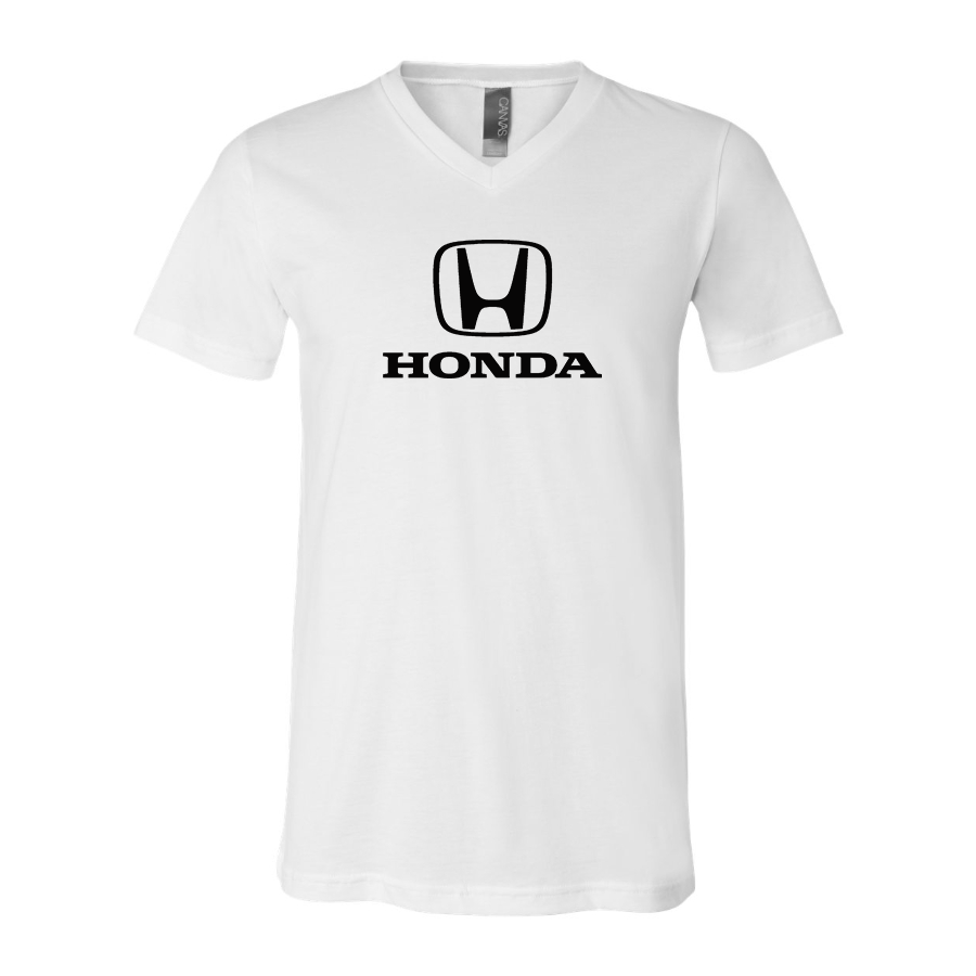 Men’s Honda Motorsport - BELLA + CANVAS - Jersey V-Neck Tee - 3005