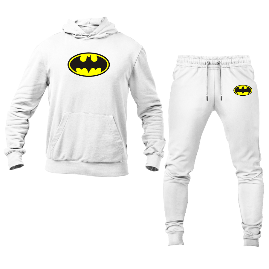 Men's DC Comics Batman Superhero Hoodie Joggers Set