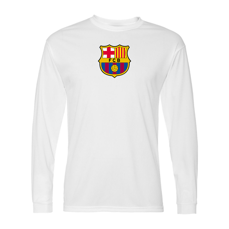 Men’s  F.C. Barcelona Soccer - C2 Sport - Performance Long Sleeve T-Shirt - 5104