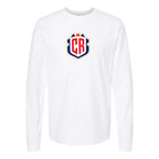 Men's Costa Rica National Soccer Team Long Sleeve T-Shirt