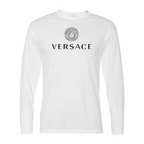 Men's Versace Polyester Long Sleeve T-Shirt