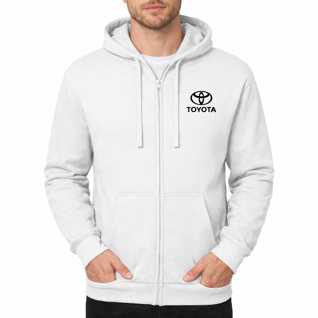 Men’s Toyota Motorsport Car Zipper Hoodie