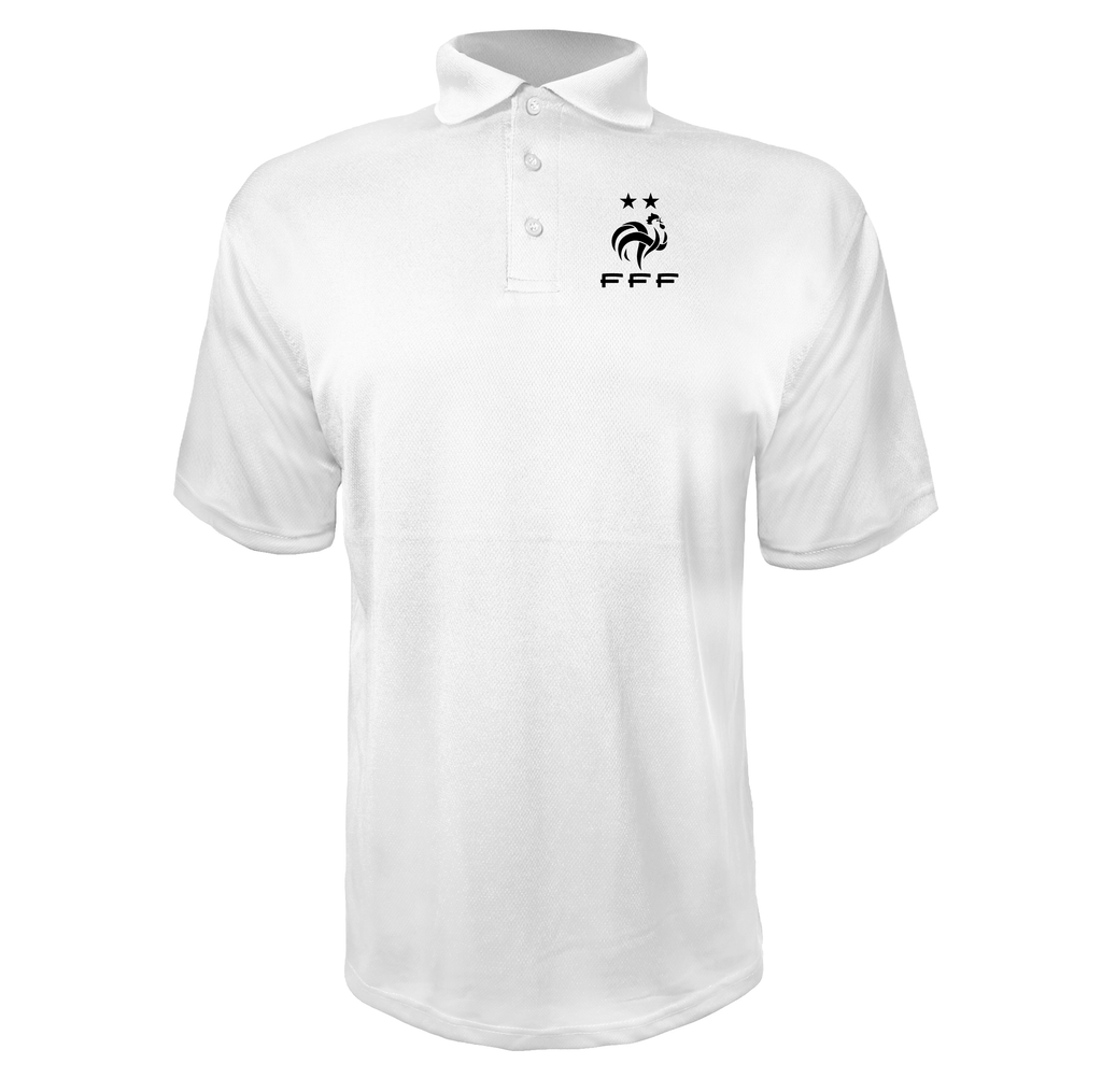 Men's France Soccer Polyester Polo