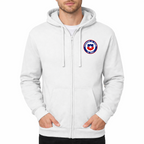 Men's Chile National Soccer Team  Zipper Hoodie