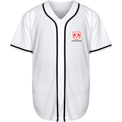 Men’s Dodge Car Baseball Jersey