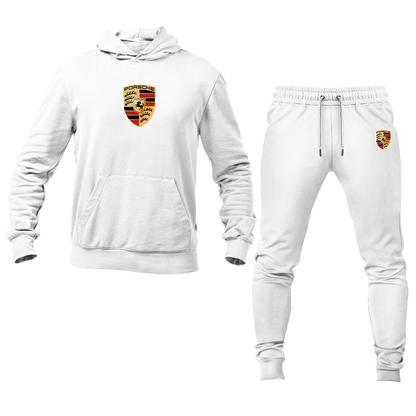 Men’s Porsche Car Hoodie Joggers Set