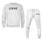 Men's Loewe Crewneck Sweatshirt Joggers Suit