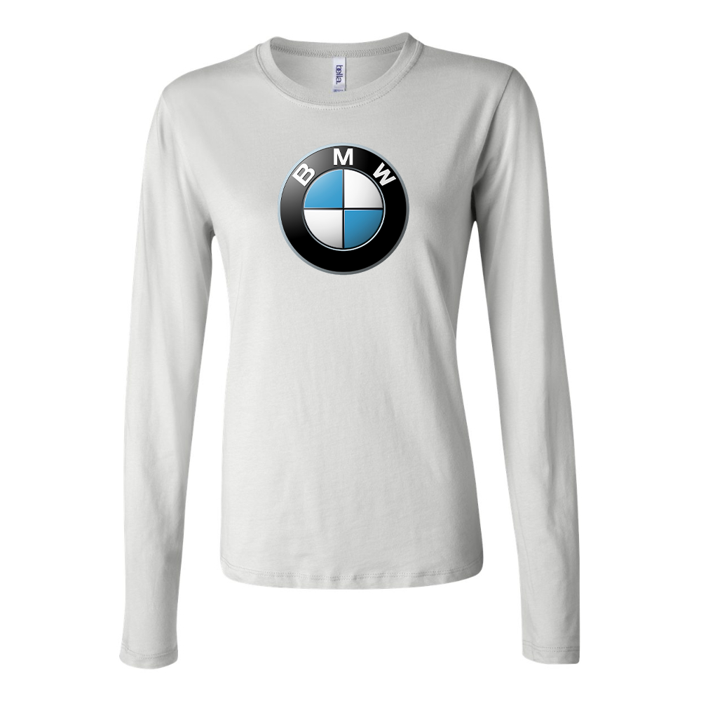 Women's BMW Motorsports Car Long Sleeve T-Shirt