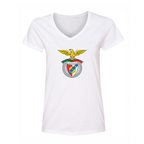 Women's SL Benfica FC V-Neck T-Shirt
