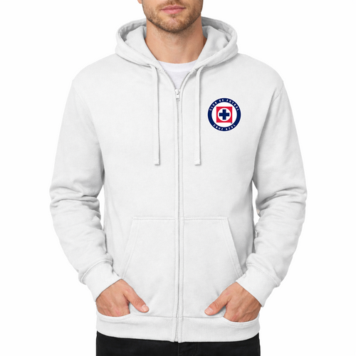 Men's Cruz Azul Football Club Zipper Hoodie