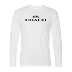 Men's Coach Polyester Long Sleeve T-Shirt