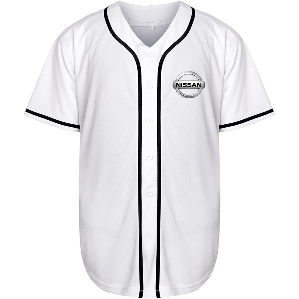 Men’s Nissan Motorsport Car Baseball Jersey