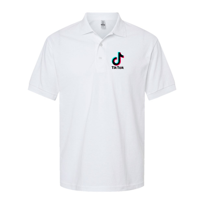 Men's TikTok Social Dry Blend Polo