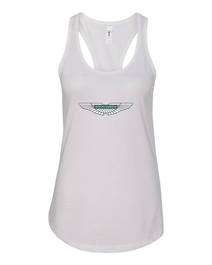 Women's Aston Martin Motorsports Car Racerback Tank Top