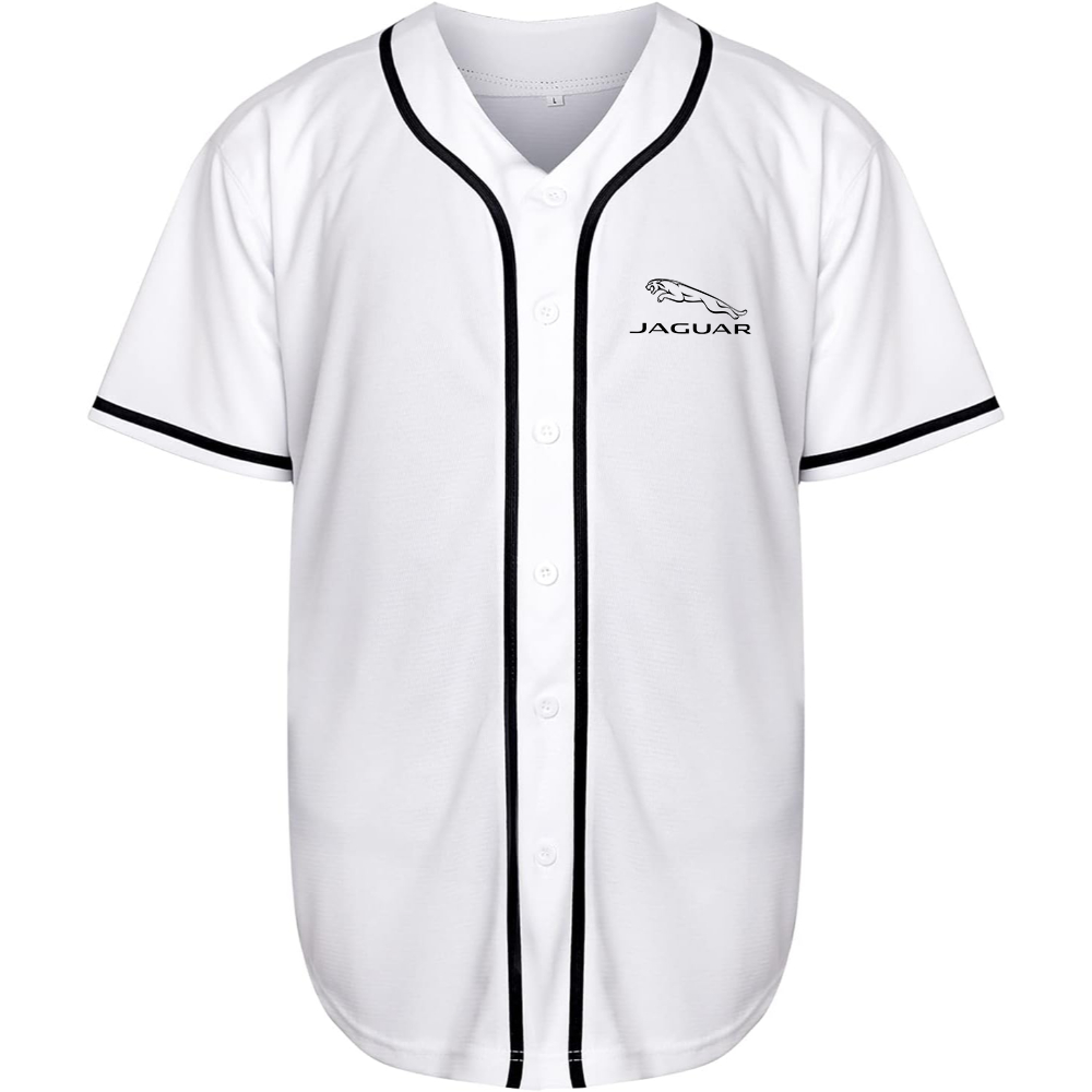 Men’s Jaguar Symbol Car Baseball Jersey