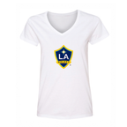 Women's LA Galaxy FC V-Neck T-Shirt