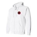 Men's Deadpool Marvel Superhero Zipper Hoodie