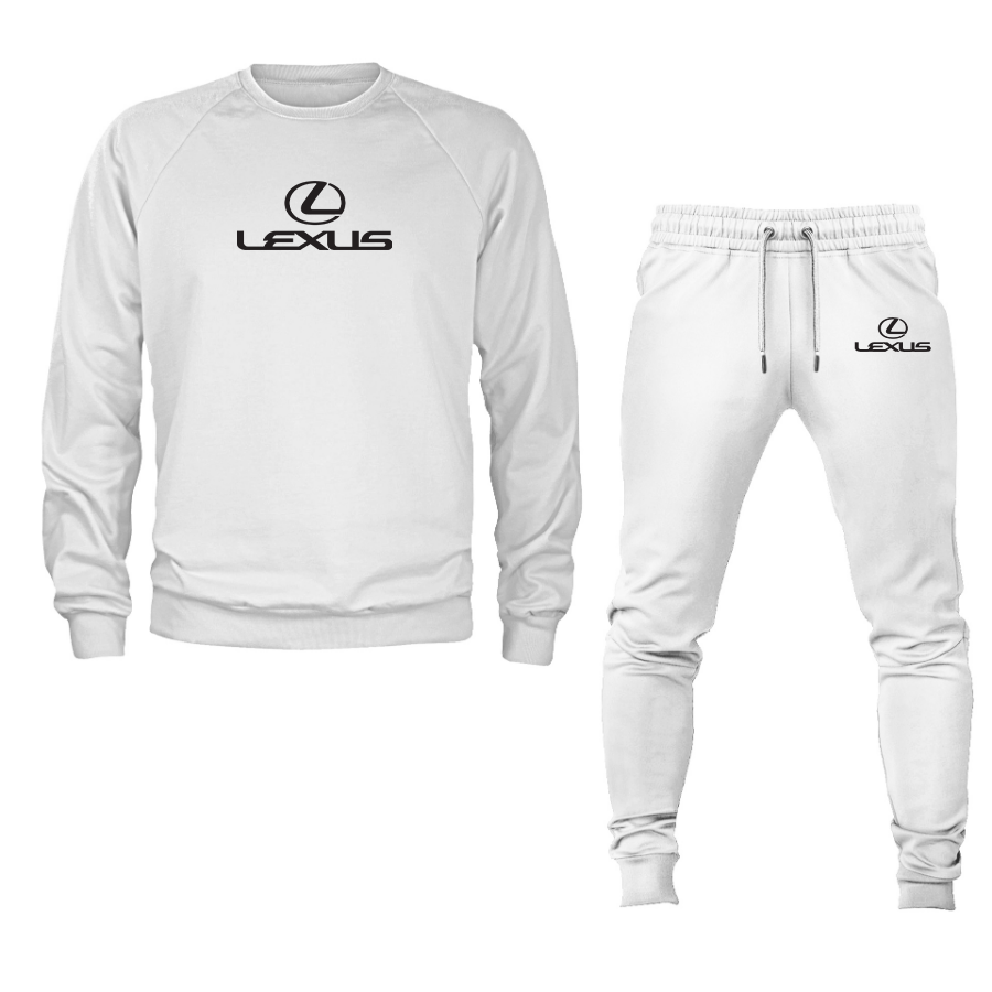 Men’s Lexus Car Crewneck Sweatshirt Joggers Suit