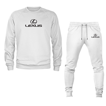 Men’s Lexus Car Crewneck Sweatshirt Joggers Suit