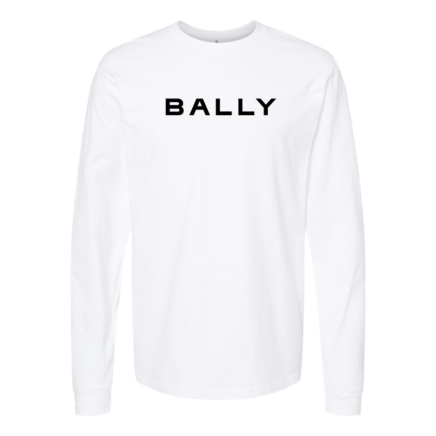 Men's Bally Cotton Long Sleeve T-Shirt