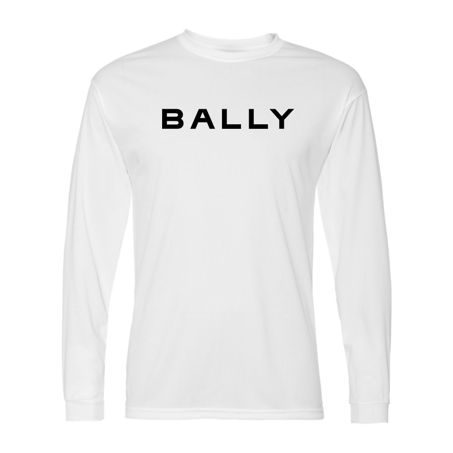 Men's Bally Polyester Long Sleeve T-Shirt