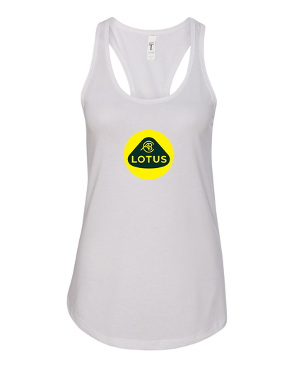 Women's Lotus Car Racerback Tank Top