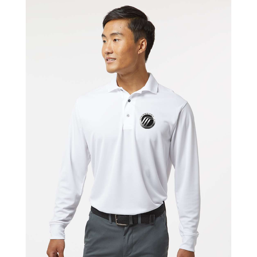 Men's Mercury Car - Paragon - Prescott Long Sleeve Polo - 110