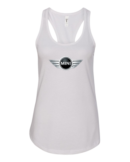 Women's Mini Cooper Car Racerback Tank Top