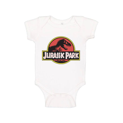 Jurassic Park Movie Baby Romper Onesie