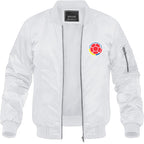 Men's Colombia National Soccer Team Lightweight Bomber Jacket Windbreaker Softshell Varsity Jacket Coat