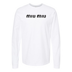 Men's Miu Miu Cotton Long Sleeve T-Shirt