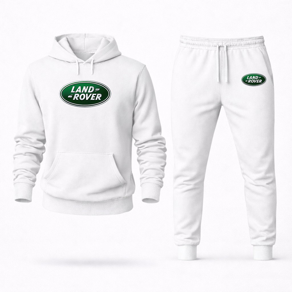 Men's Land Rover Car Hoodie Joggers Set