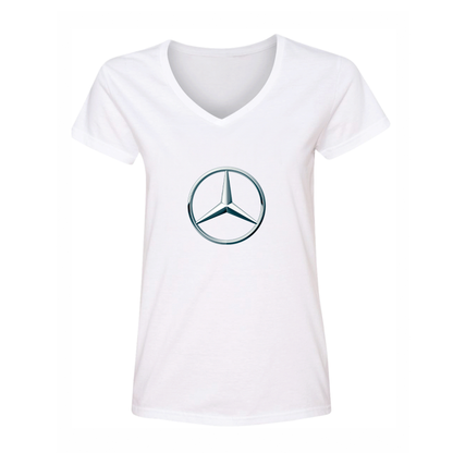 Women's Mercedes-Benz New Car V-Neck T-Shirt