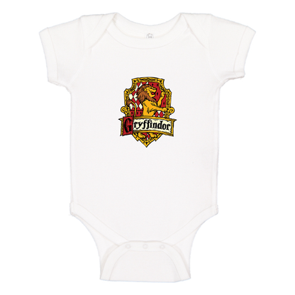 Gryffindor Harry Potter Movie Team Baby Romper Onesie