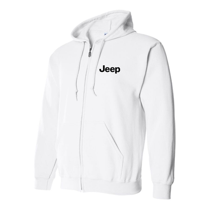 Men’s Jeep Car Zipper Hoodie