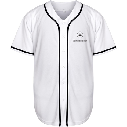 Men’s Mercedes-Benz Luxury Car Baseball Jersey